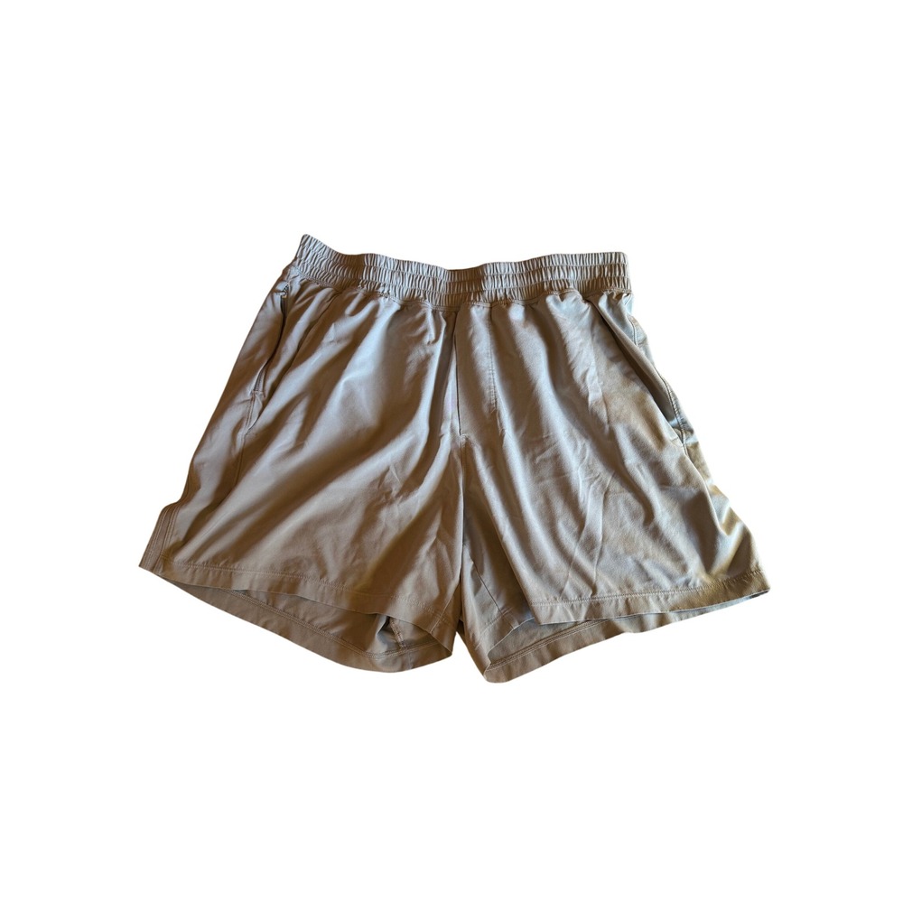 Lululemon Pace Breaker Linerless Shorts 5" Inseam Grey Large Running Hiking
